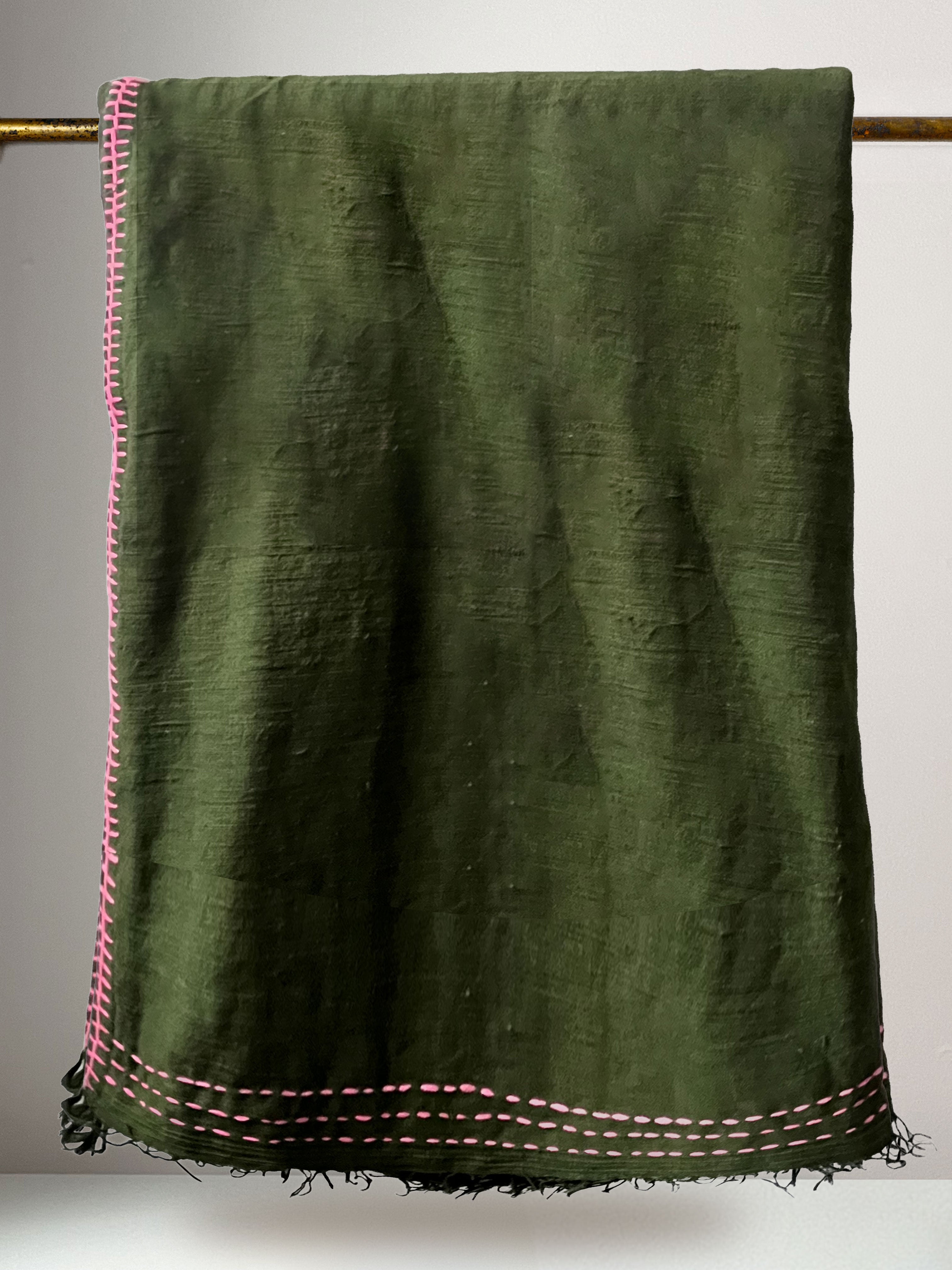 The Gabi Blanket Wrap - Juniper