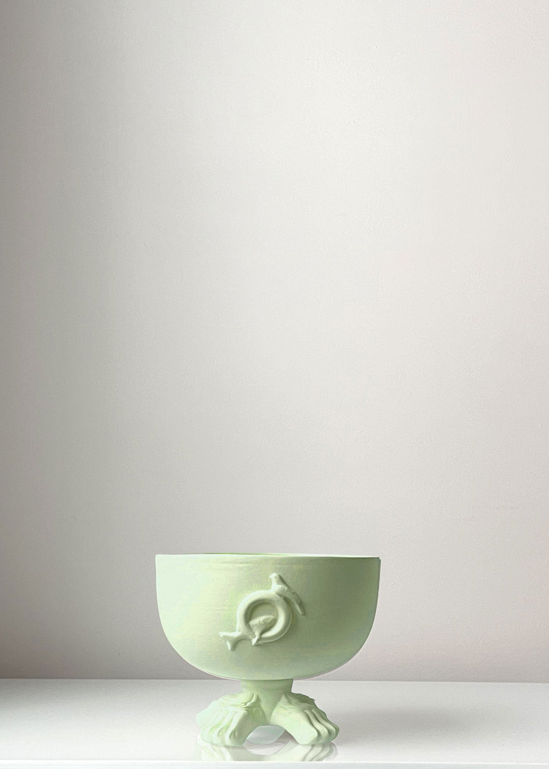 Le Meow Cat Bowl - Jade