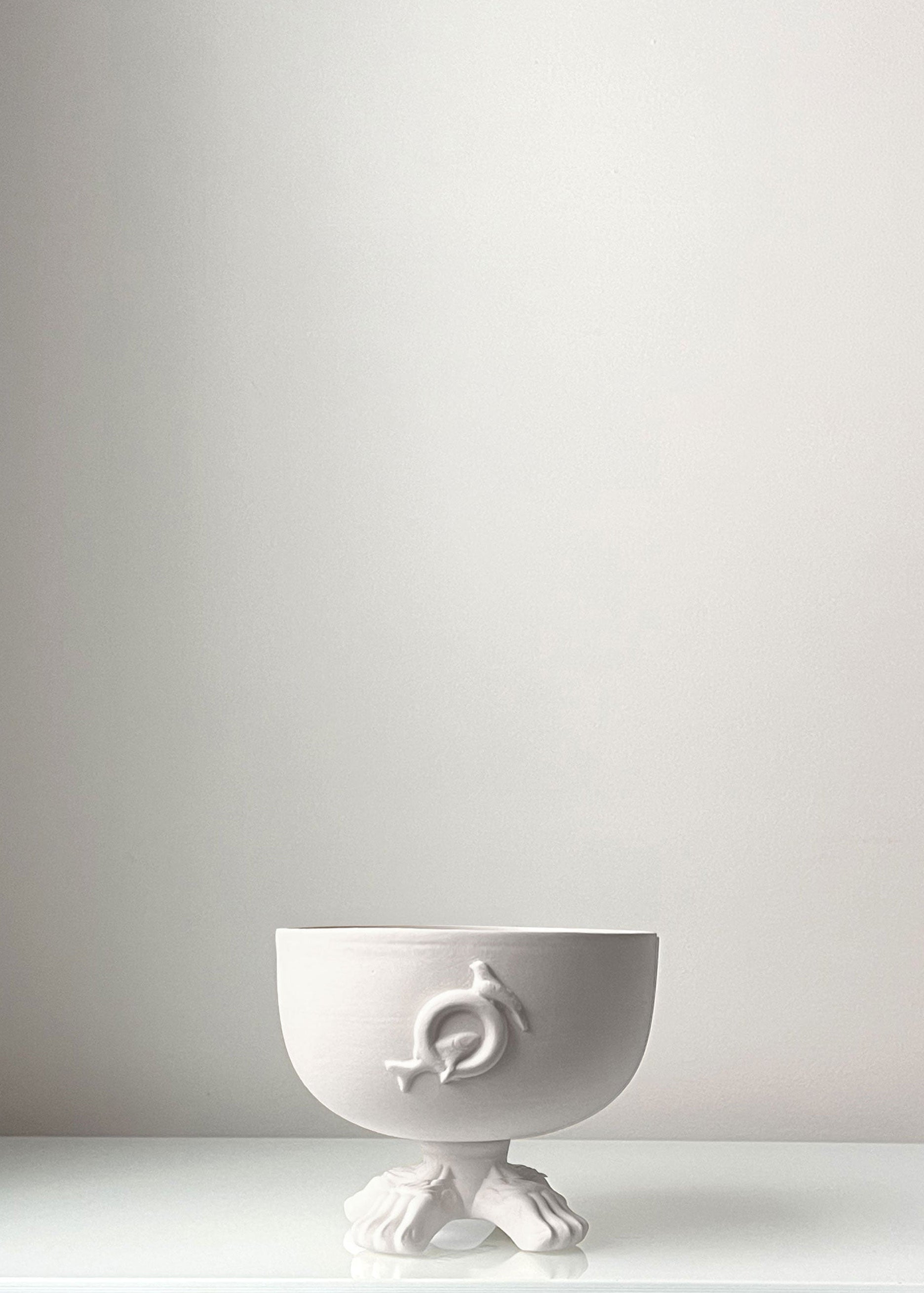 Le Meow Cat Bowl - Moonstone