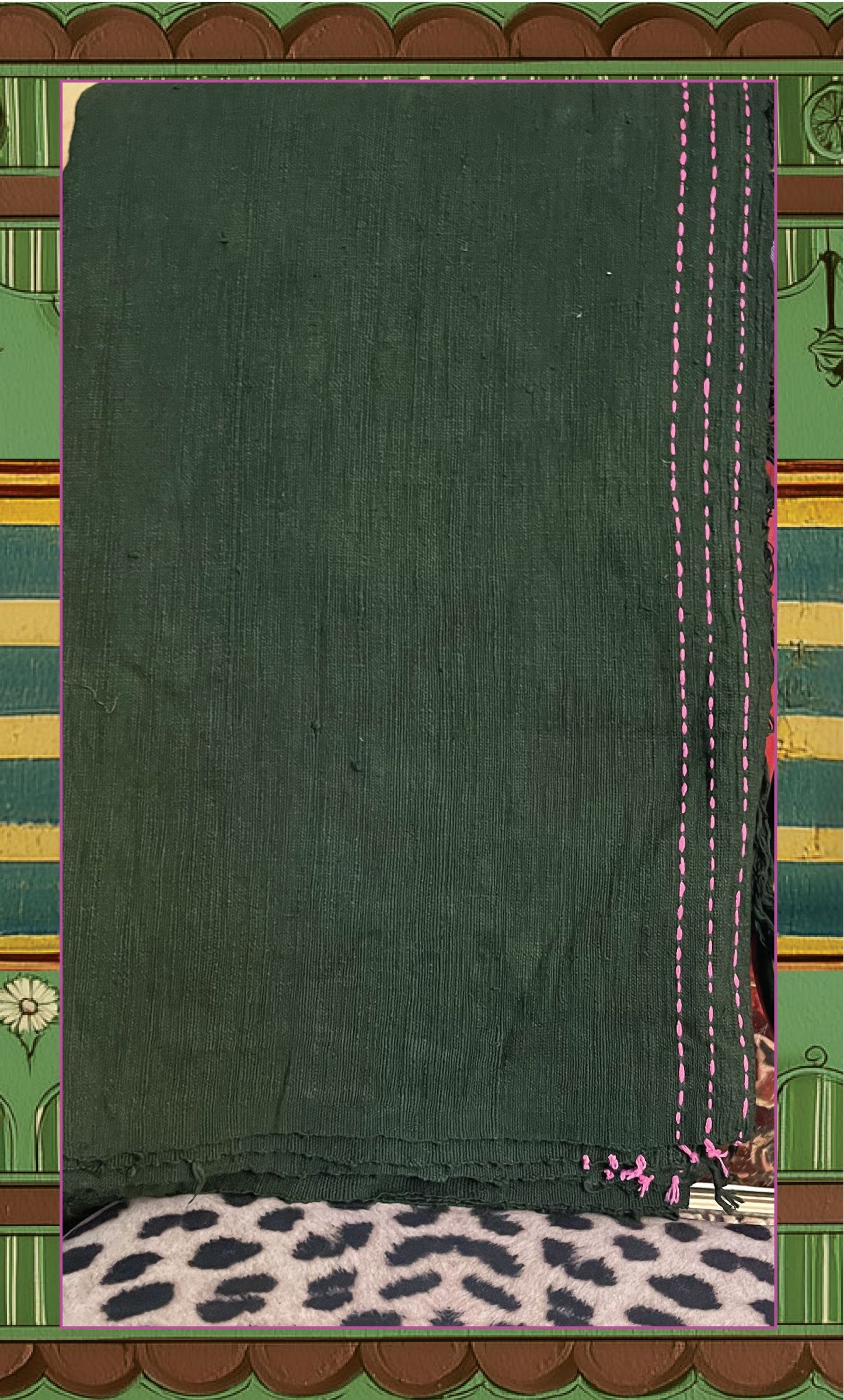 The Gabi Blanket Wrap - Juniper