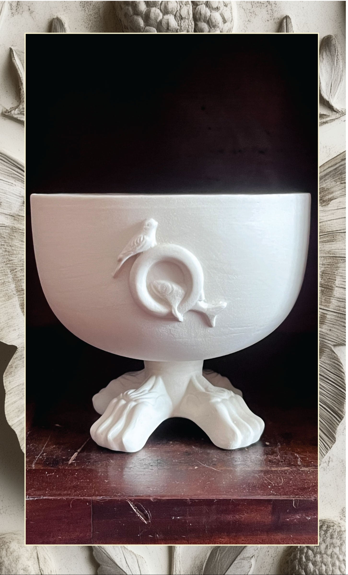 Le Meow Cat Bowl - Moonstone