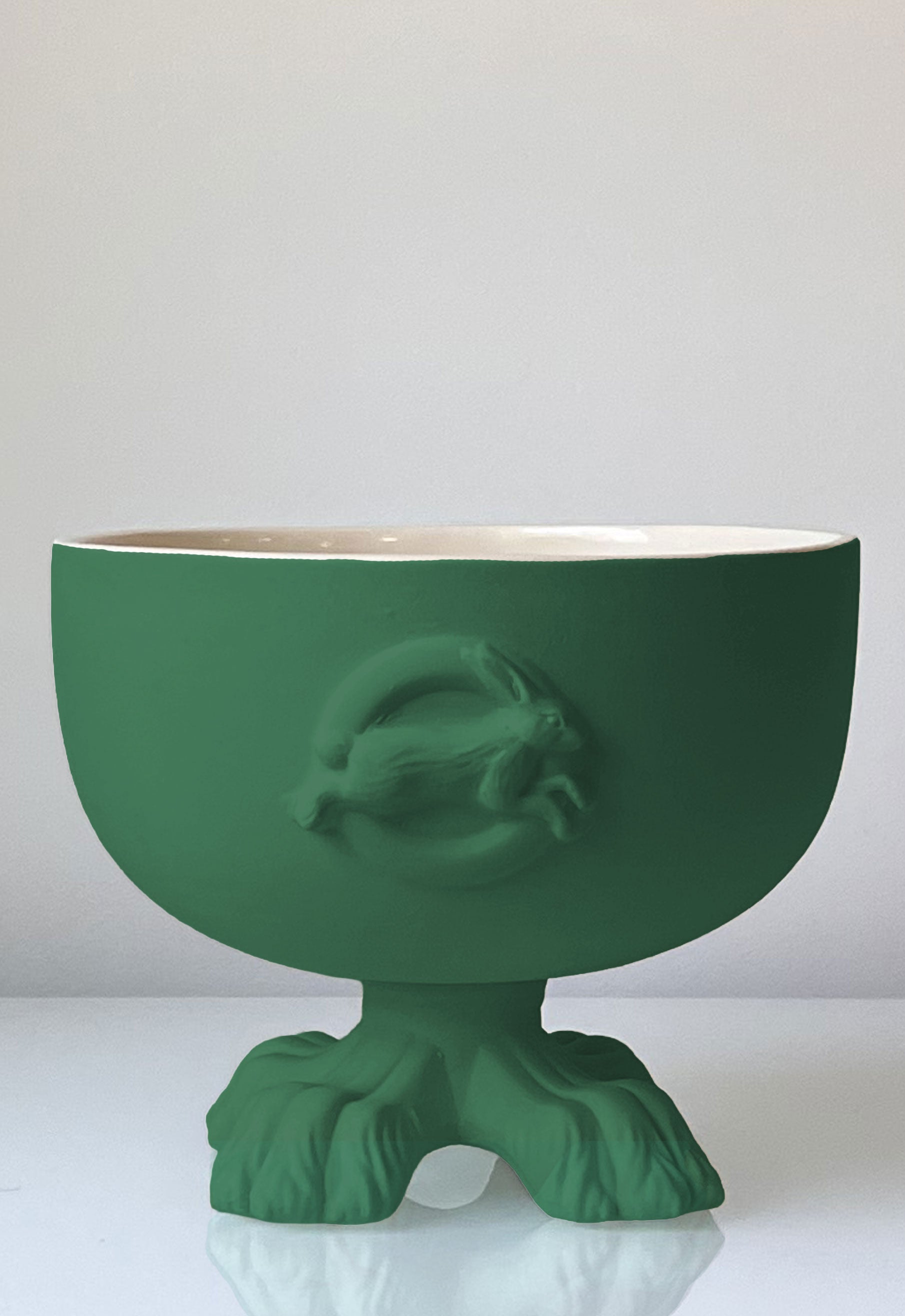 Le Bow Wow Dog Bowl - Emerald
