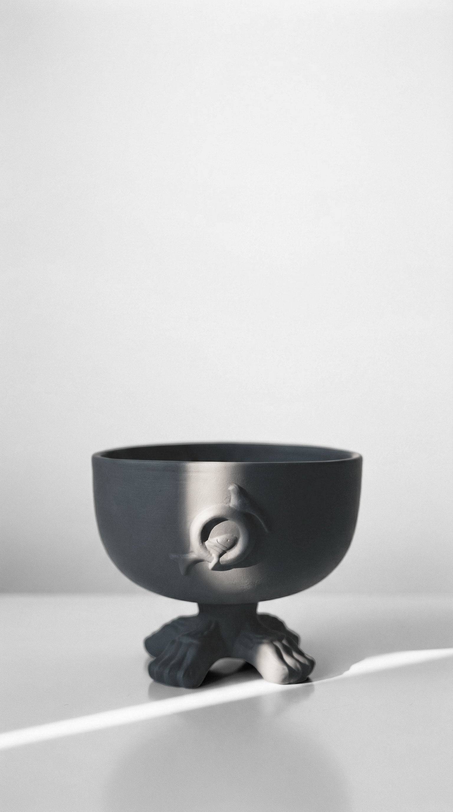 Le Meow Cat Bowl - Obsidian