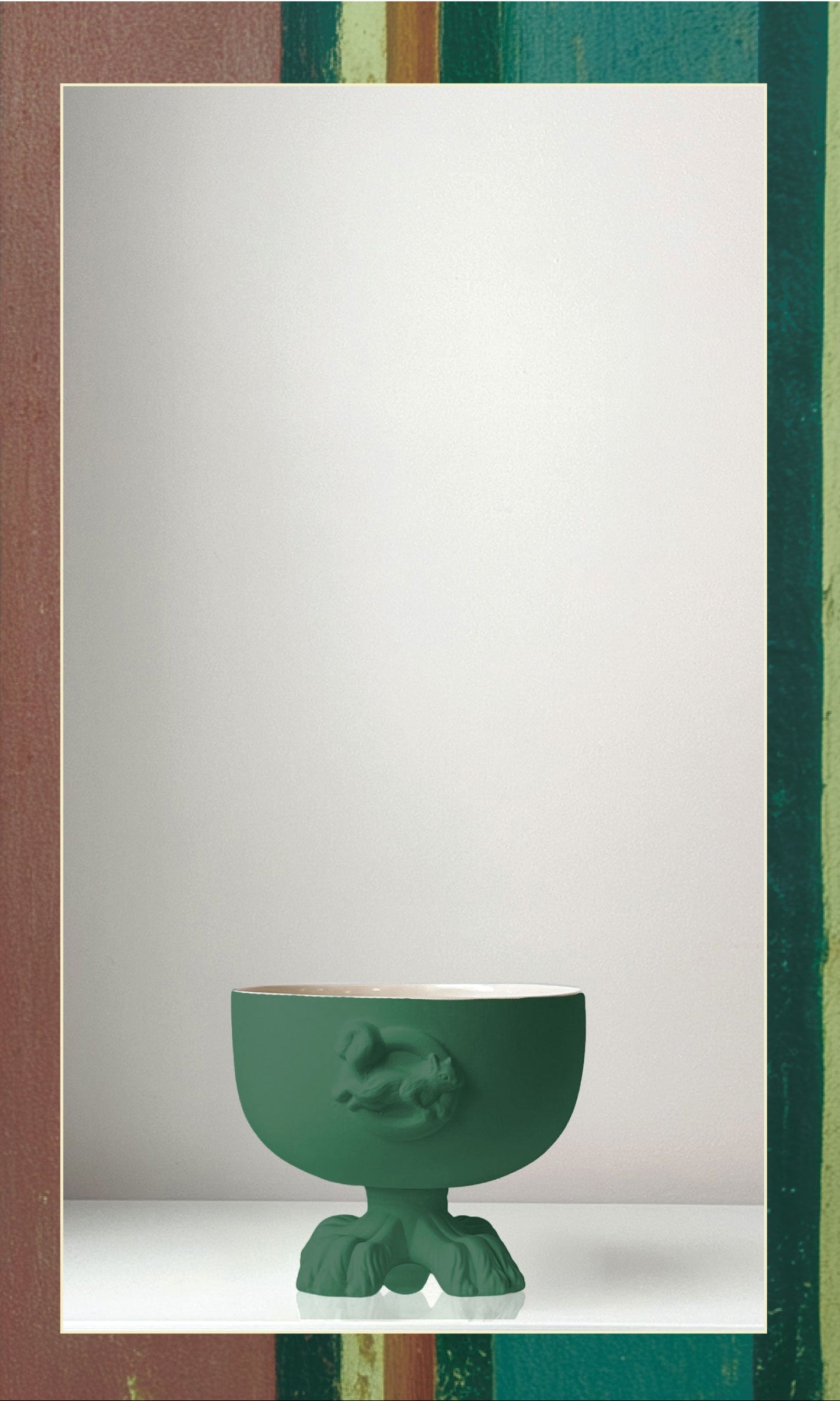 Le Bow Wow Dog Bowl - Emerald