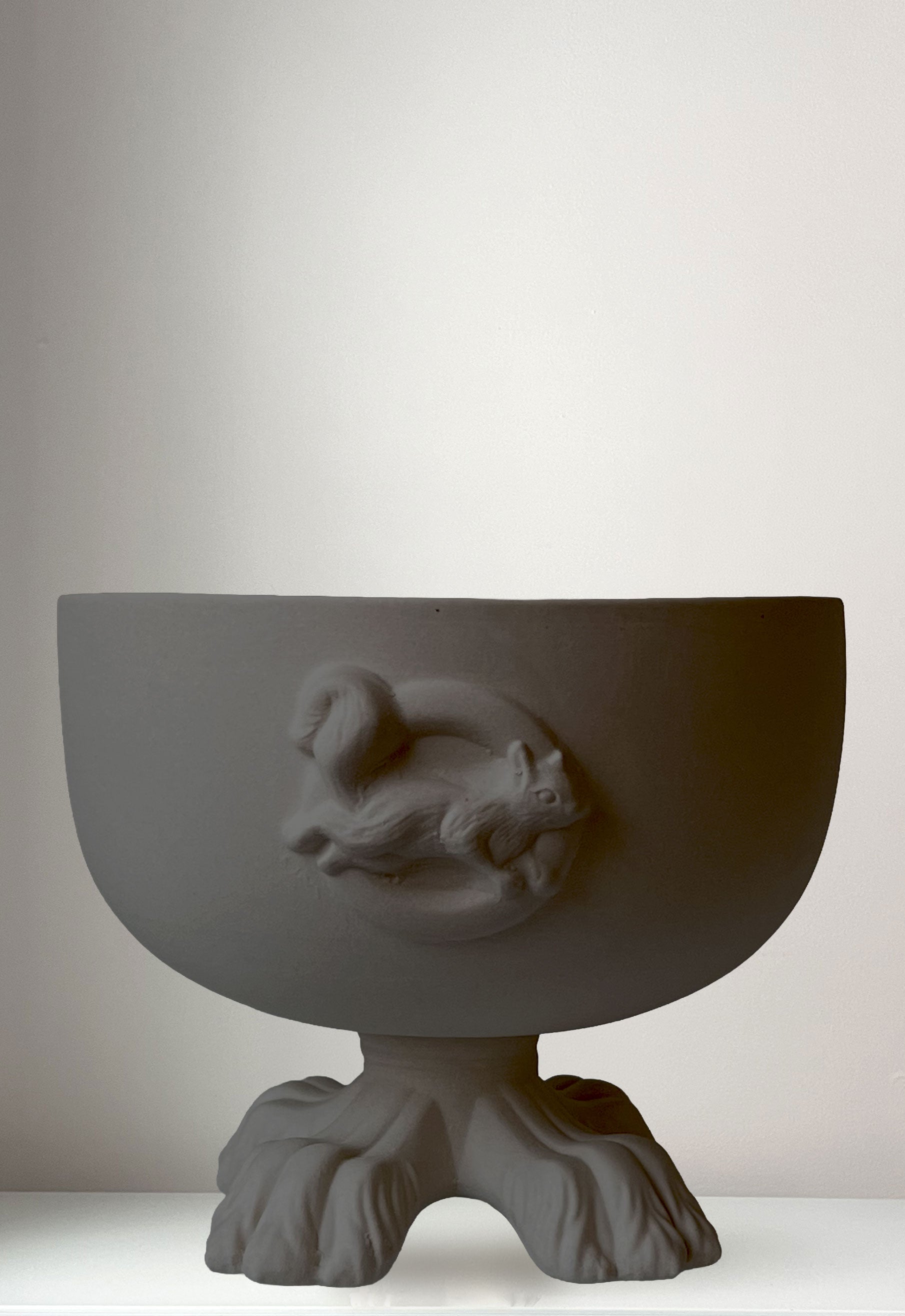 Le Bow Wow Dog Bowl - Obsidian