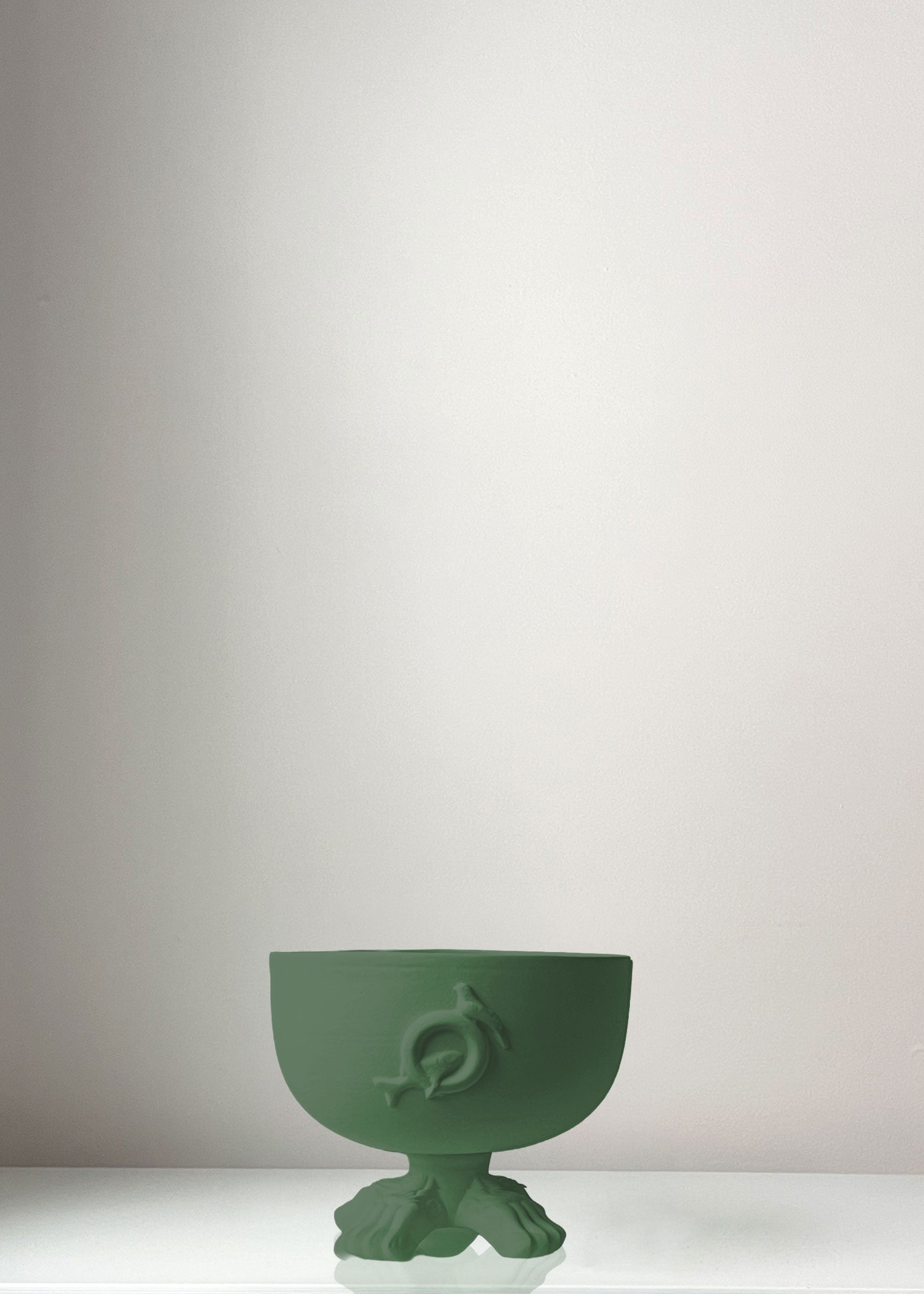 Le Meow Cat Bowl - Emerald