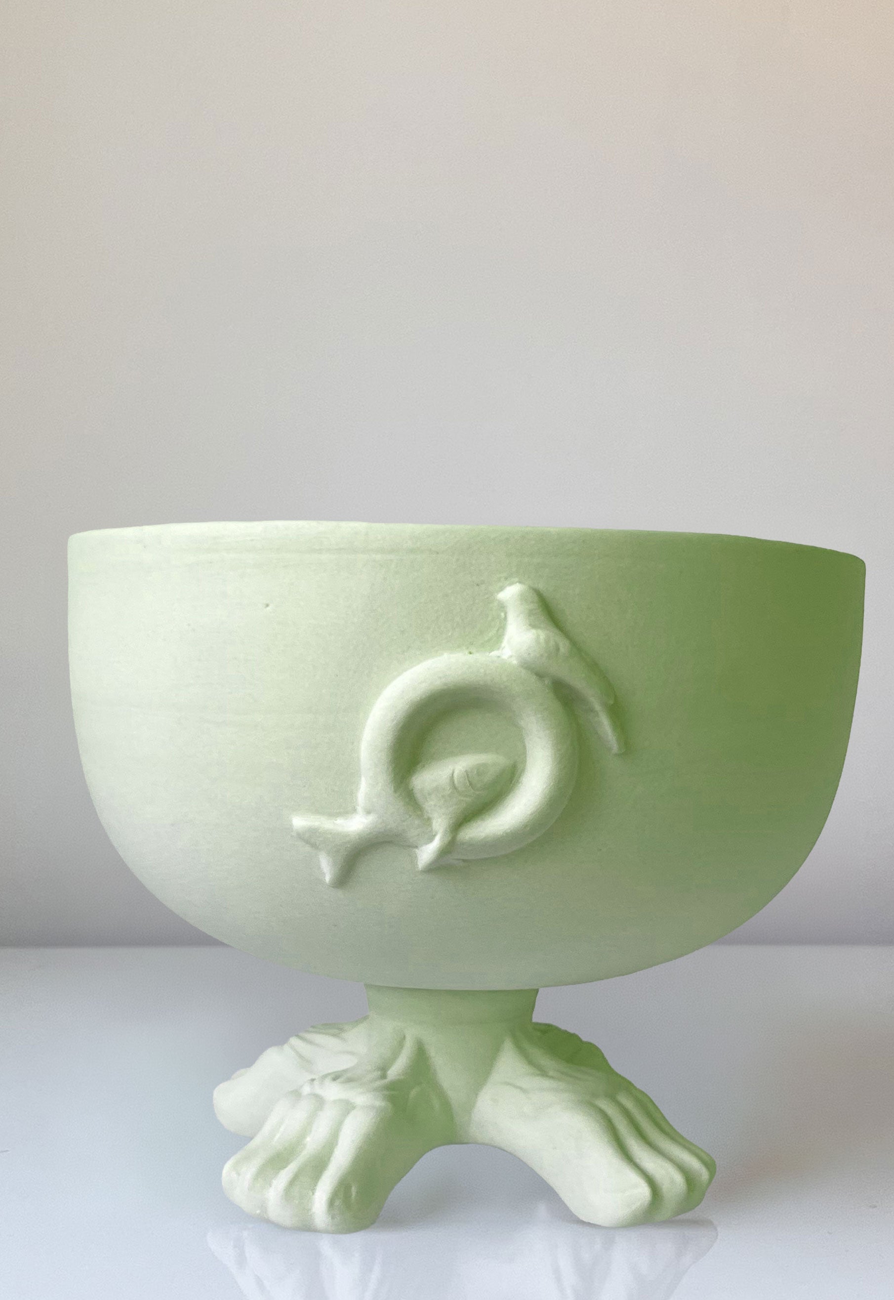 Le Meow Cat Bowl - Jade
